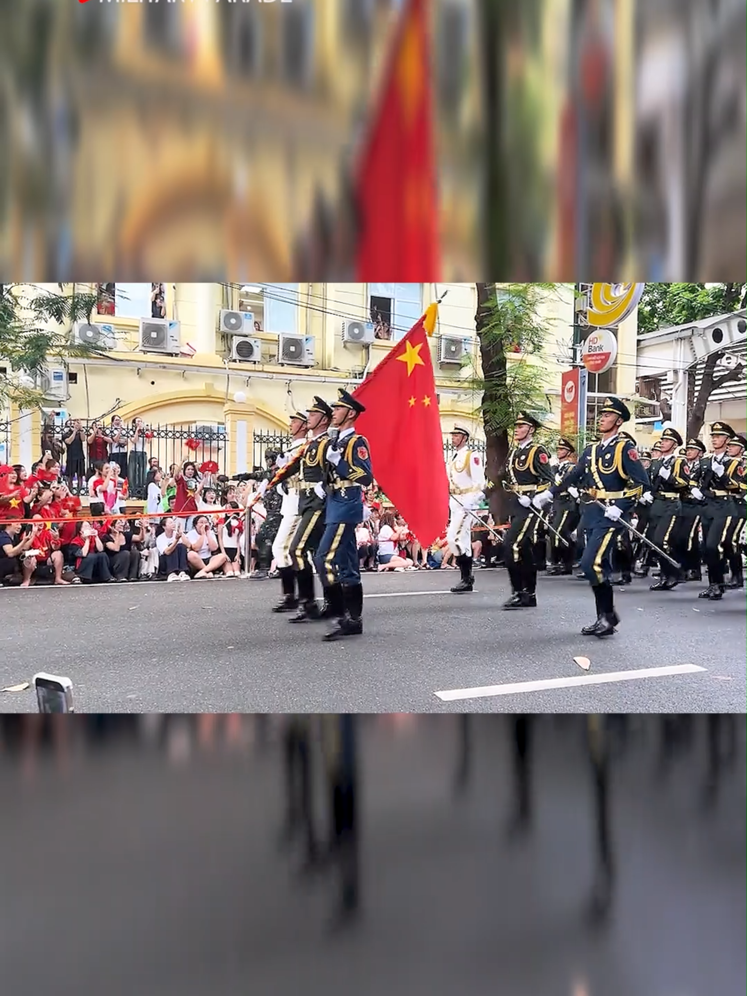 The Chinese honor guard has arrived in Hanoi, Vietnam. Participate in the military parade celebrating the 80th anniversary of the founding of the People's Republic of China in Hanoi. #A80#Vietnam#vn#military #parade#soldier #top #hot #ViệtNam #Việt #Nam#80th #Nga #pla #cn #china