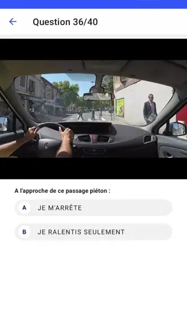 90% de bonnes réponses à cette question, vous en faites partie ? #permis #codedelaroute #autoecole #autocoleenligne 