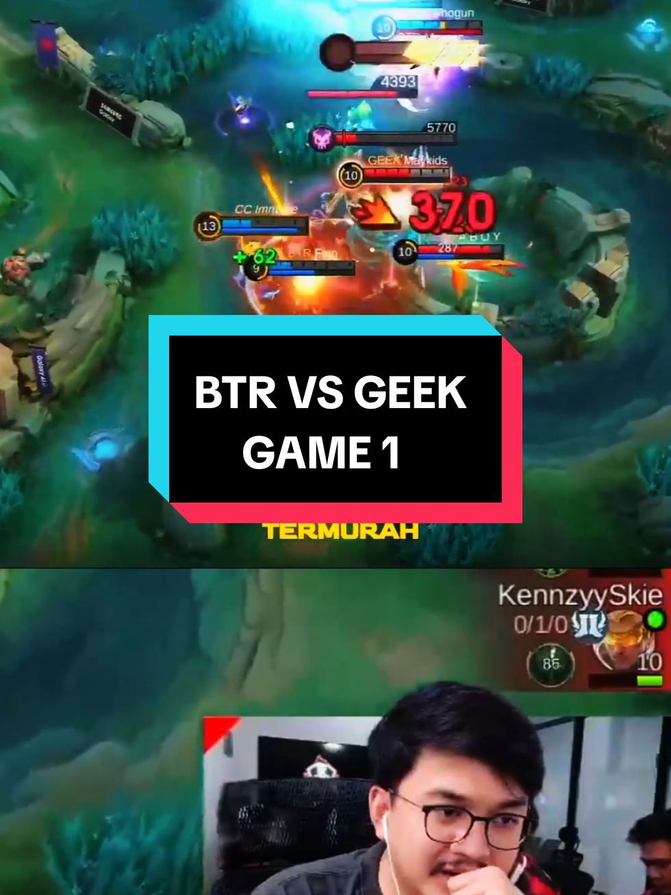 BTR VS GEEK GAME 1 #mpl #MLBBNEXT2025 #SeasonsEndGiveaway 