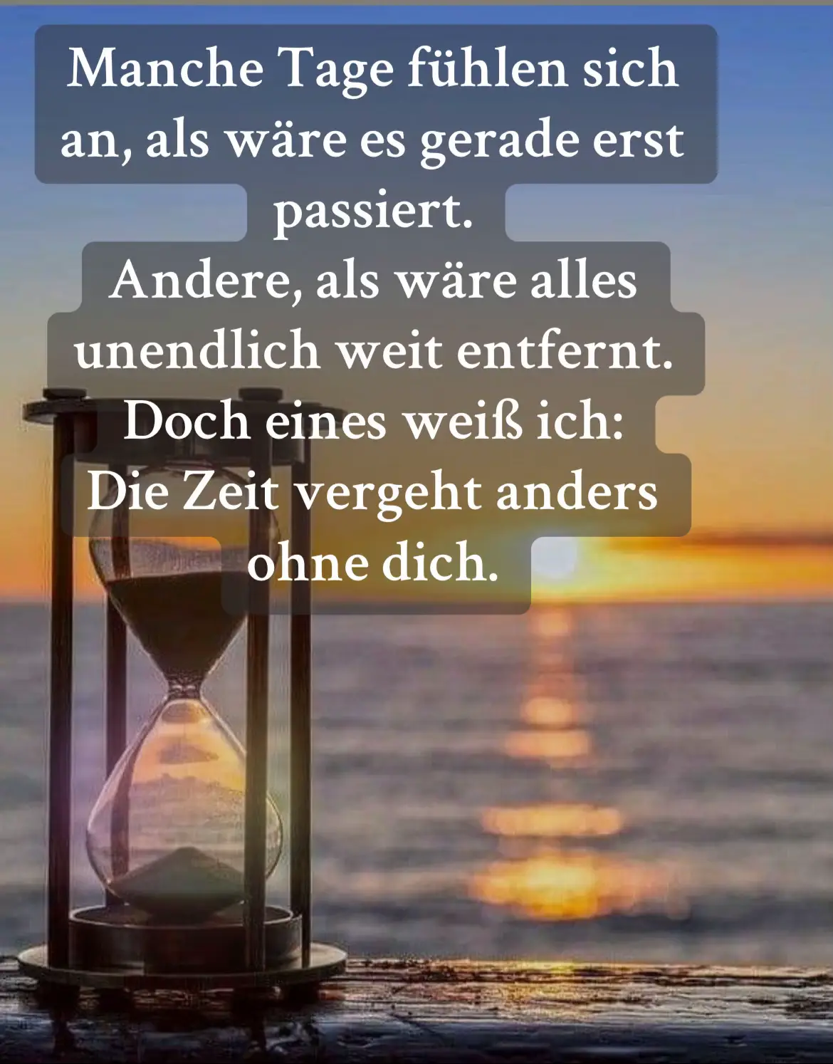 #dufehlst #Trauer #zeitheiltkeinewunden 