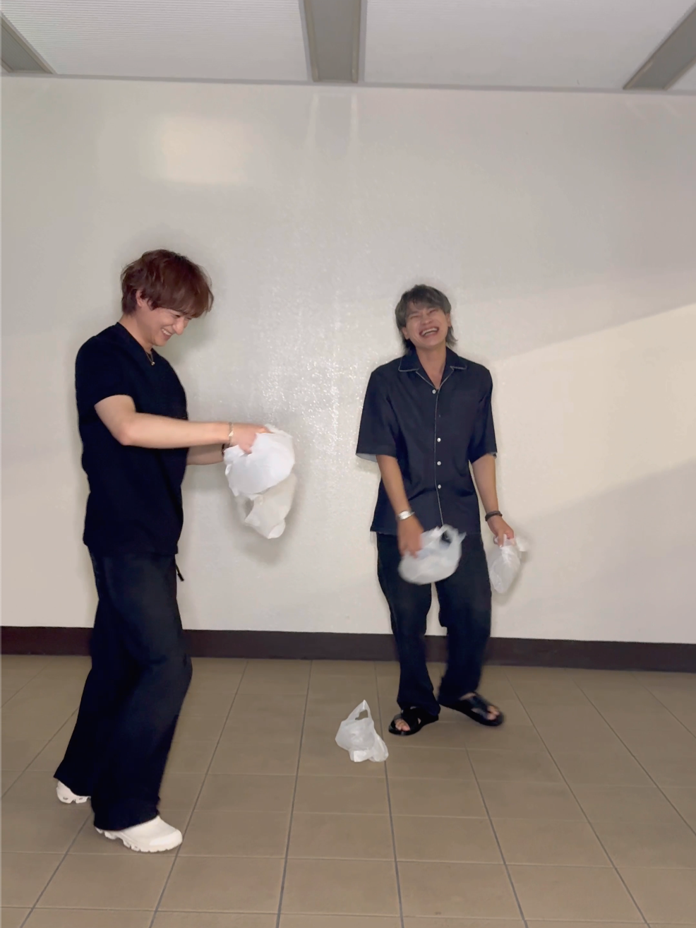 宮田くん＆二階堂くん #PlasticBagDance ビハインド🎦 #キスマイTikTok夏期講習中  #キスマイTikTok
