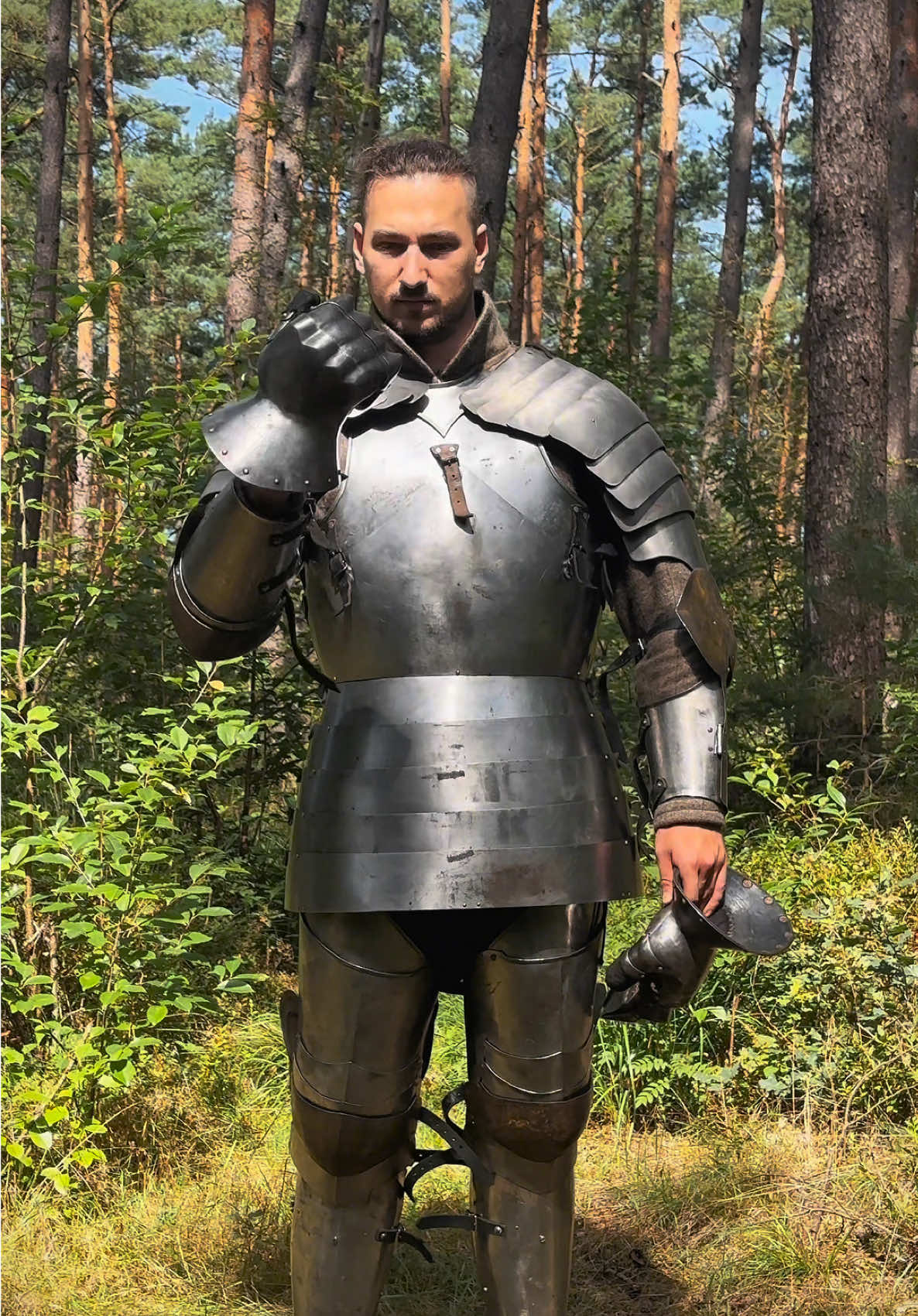 GRWM Buhurt armor Style, See what I wear for a medieval Buhurt Tournament #medieval #knight #armor #buhurt 