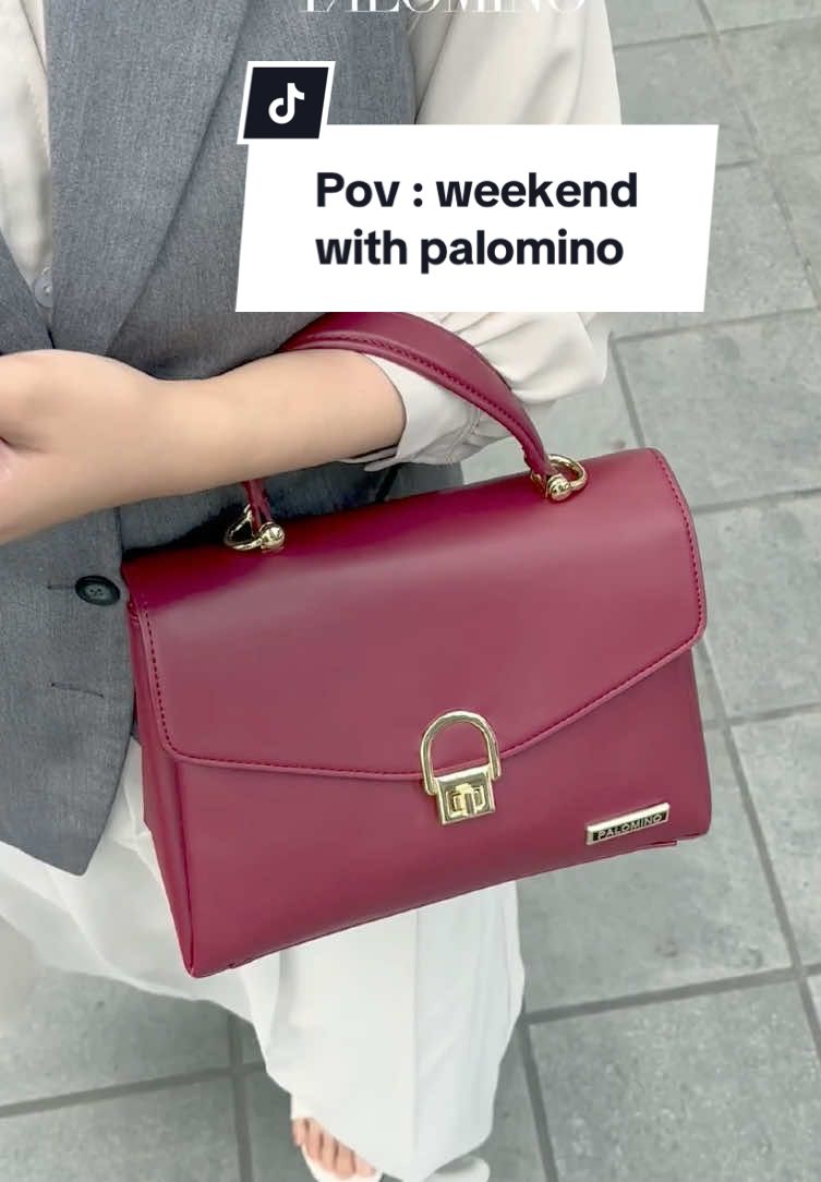 Pov : Weekend with Palomino bag 😍  #palomino #outfit #tasmewah #OOTD 
