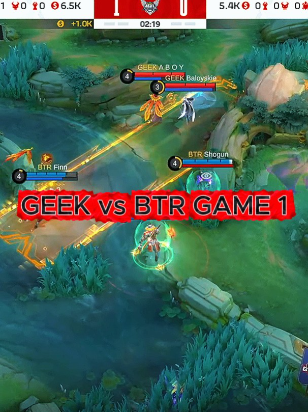 GEEK FAM vs BIGETRON GAME 1 MPL ID  #bigetronesports #bigetroopers #geekfam #mplindonesia #mplditiktok