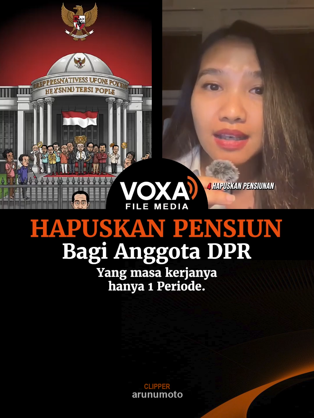 Salsa Erwina mengatakan Hapuskan Pensiun bagi anggota DPR yang masa kerjanya hanya 1 periode