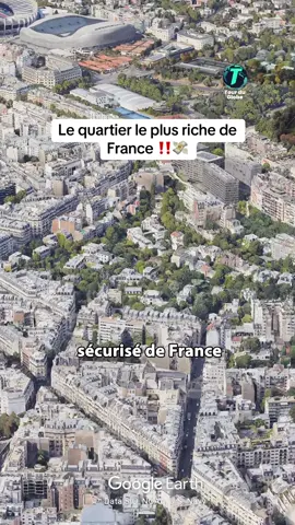 Le quartier le plus riche de France ! 💰 #quartier #residence #riche #villa #paris 