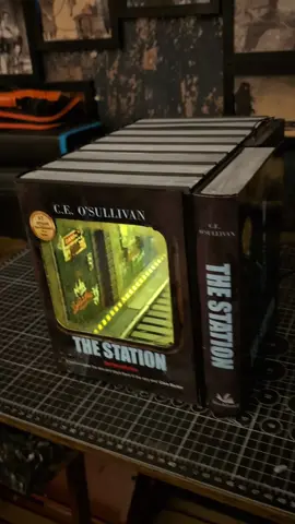I made a booknook inspired by the subway tunnels of New York City  for the new Brooklyn based book store The Twisted Spine  this Booknook will be displayed somewhere in their store from September, following their grand opening  #booknook #creepy #miniature #crafts 