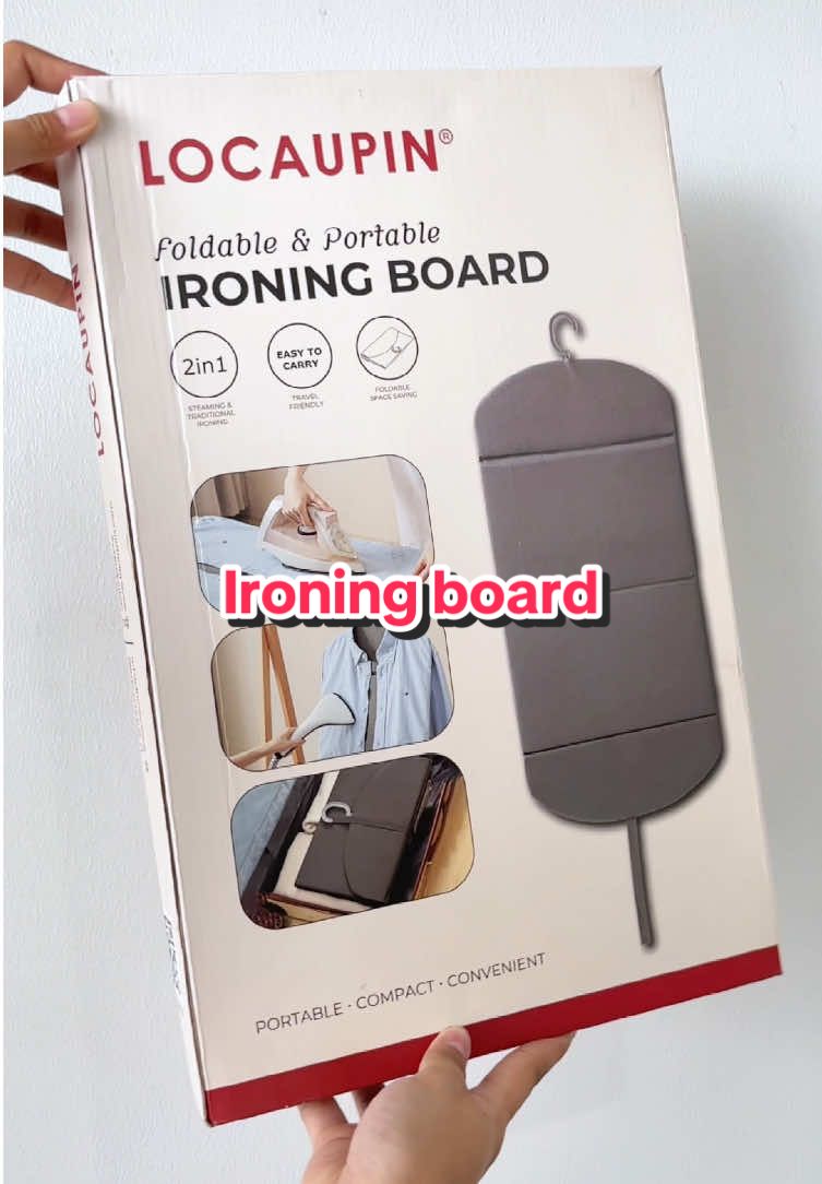 #ironingboard #ironingpad #portable #foldable #travelfriendly 