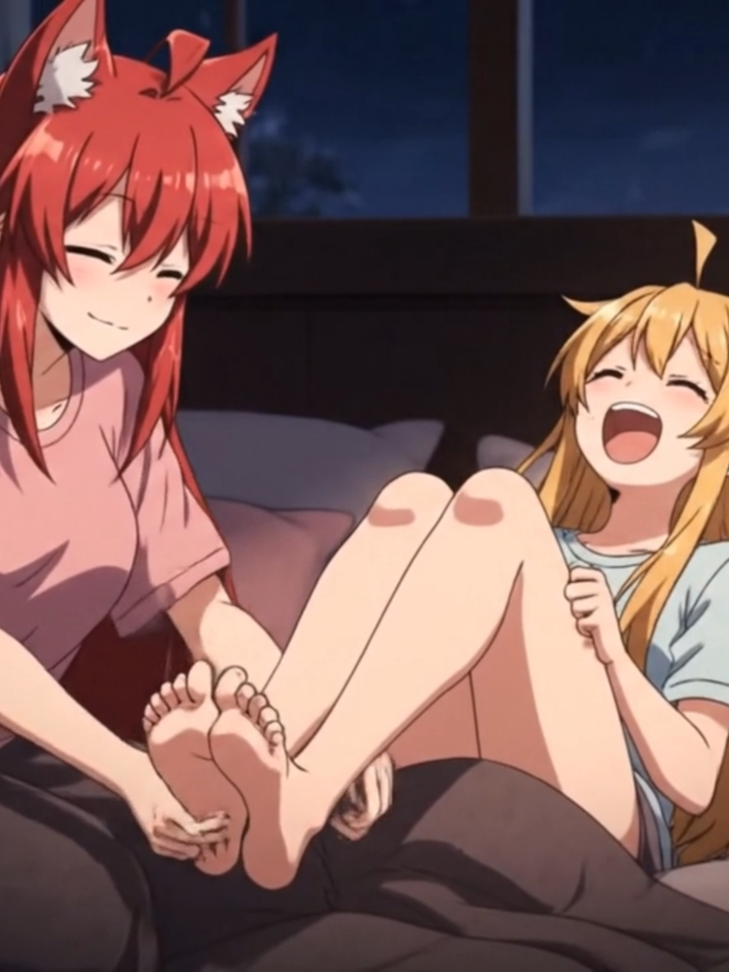 Anime Feet Tickling Scenes with Monster Girls [tickle torture] [tickled girls] [laughter] #monstergirls #tickling #laughter #animegirl