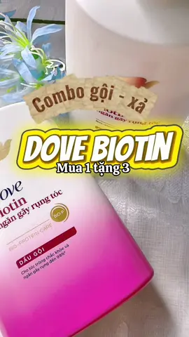 Combo gội - xả Dove #dovepartner #dovehair #hoptaccungunilever #muataitiktokshop 