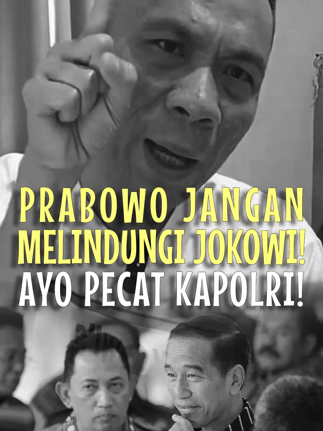 #Prabowo Harus Pecat #Kapolri !!! #rismonsianipar #rismon #polisi #demodpr #dprri  #listyosigitprabowo  #jokowi #jokowidodo