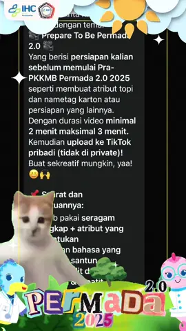 *𝐏𝐑𝐄𝐏𝐀𝐑𝐄 𝐓𝐎 𝐁𝐄 𝐏𝐄𝐑𝐌𝐀𝐃𝐀 𝟐.𝟎✨* Halo semua!👋 Perkenalkan, saya PUTRI NABILA dari Program Studi S1 KEPERAWATAN , kelompok ZAT BESI Dengan semangat baru, saya siap menyambut rangkaian kegiatan PKKMB STIKes Pertamedika 2025. 🌿 Semoga kegiatan ini menjadi awal yang baik untuk mempererat kebersamaan, menumbuhkan kreativitas, dan membentuk karakter mahasiswa yang aktif serta dinamis. 💙💚 @ihc.stikespertamedika  @bempertamedika #PERMADA2.0 #PrepareToBePermada2.0 #PKKMBSTIKesPertamedika2025