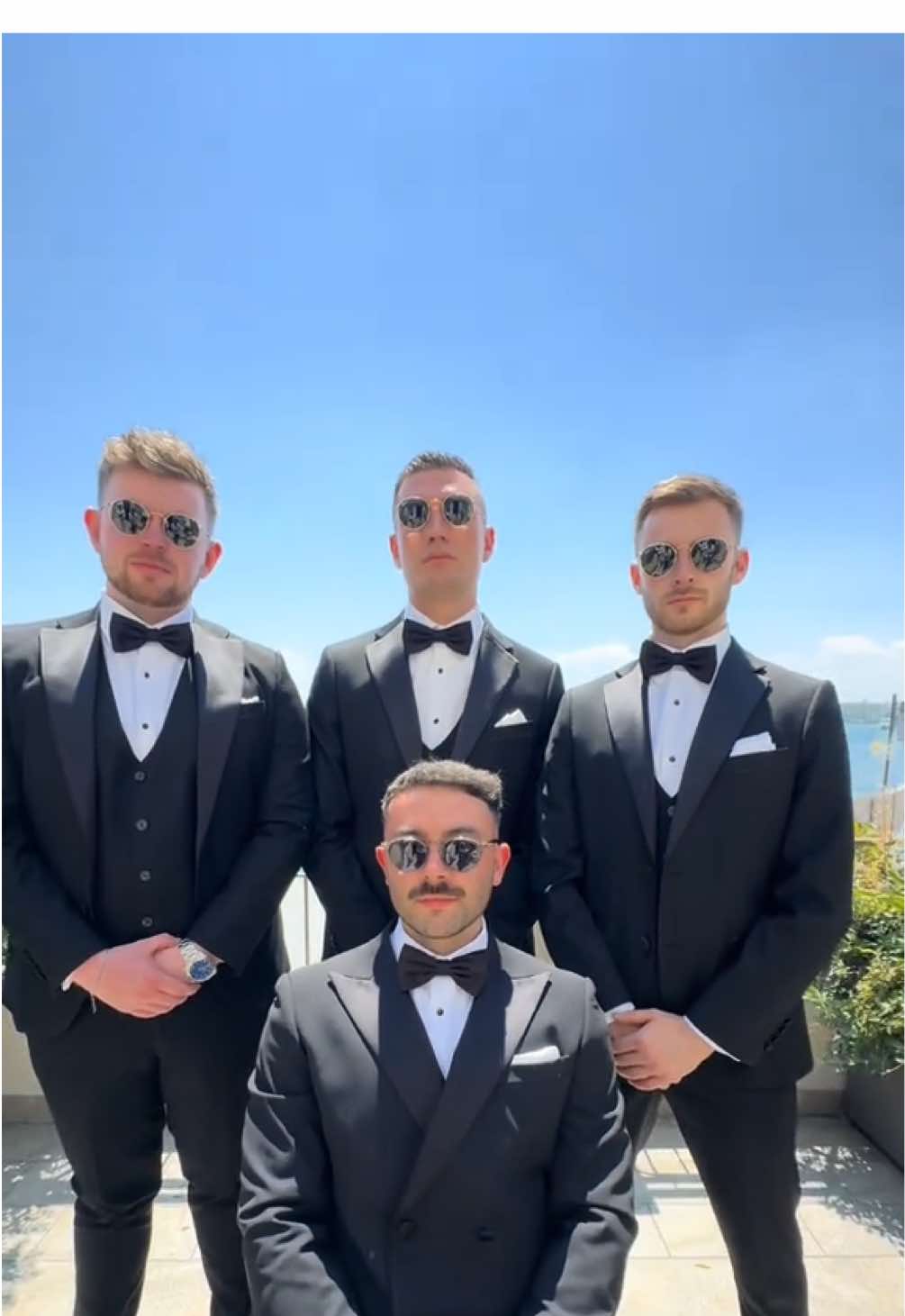 The husband & his boys deserve some credit 🇮🇹 🥹🫶🏻 #weddingday #husband #groomsmen #fyp #weddingtok 