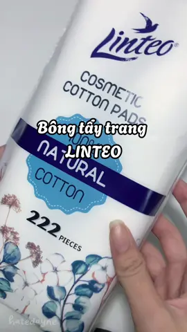 Bông tẩy trang LINTEO #bongtaytrang 