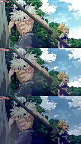 chiến lược này hơi tốn người 😭😭... #hyoga #hyogaakatsuki #drstone #anime #krbruta 