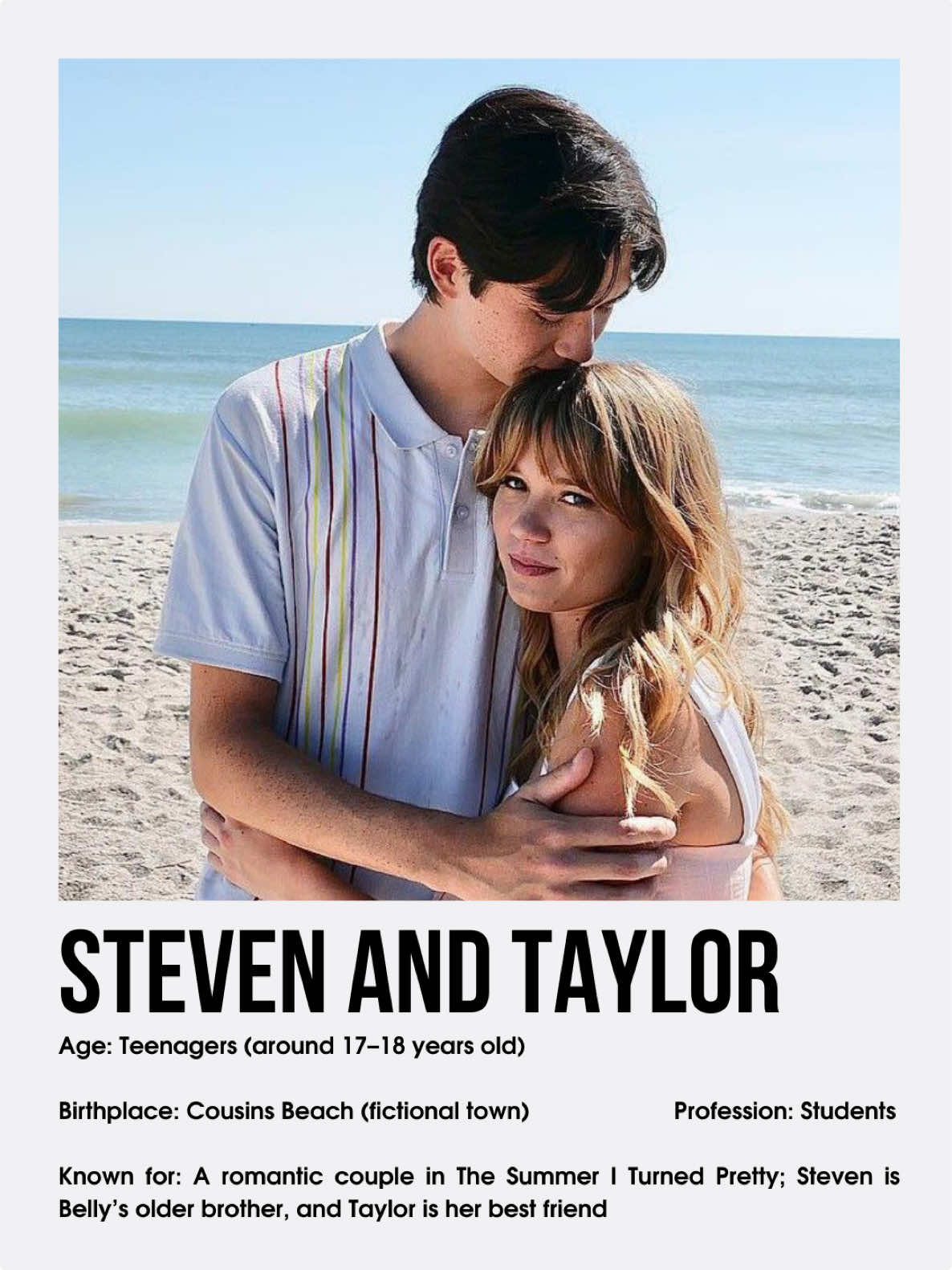#stevenconklin #taylorjewel #staylor #thesummeriturnedpretty #thesummeriturnedprettyedit 