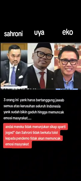 #angota #DPR  kalian harus bertanggung jawab atas semua ini