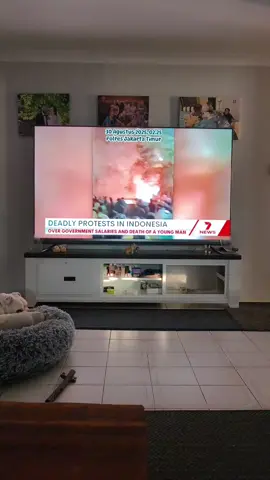 Demo di Indonesia masuk berita di Australia hari ini #fyp 