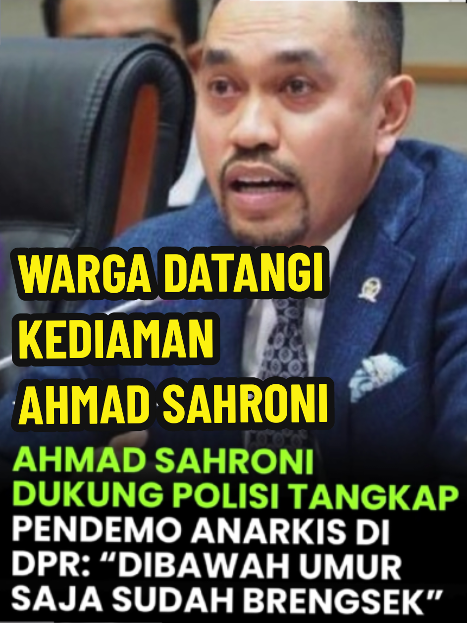LIVE TIKTOK RUMAH AHMAD SAHRONI DI DATANGI WARGA  AHMAD SAHRONI KABUR KE SINGAPUR  #ahmadsahroni  #dpr  #rakyatindonesia  #masyarakatindonesia  #ojol 