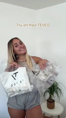 Try-on Haul TEVEO 🏋🏼‍♀️🤍  #teveowomen #teveo #teveohaul #gymoutfit #GymTok @TEVEO @Teveo France 
