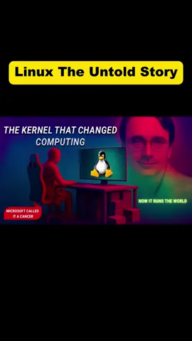Part 1 | The Untold Story of Linux How It Started & Evolved #storytime #truestory #linux  Today, Linux Powers Everything from Android Phones to the world’s fastest Supercomputers. But its story begins in the 1980s, when Richard Stallman Sparked the free Software Movement. A Decade later, a Student in Finland Wrote a Kernel that grew into a Global Revolution.