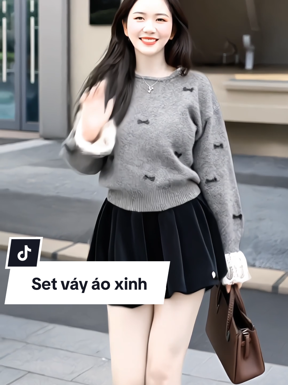 Set Đồ Nữ Áo Tay Ren Mix Quần Nhung Form Bí, Phong Cách thanh lịch Dễ Thương #setdoxinh #setdonu #setdodep #xuhuong #ThoiTrendNu 