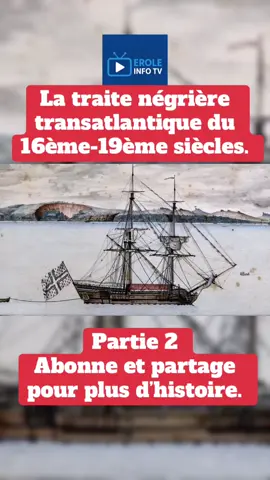 Deuxième partie de l’histoire de la traite négrière transatlantique. #histoirevrai #francetiktok🇫🇷 #histoire #francetiktok🇫🇷tiktokeurope💪black #vues 