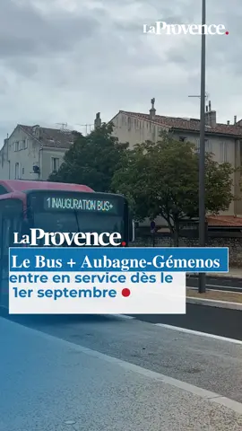 Le Bus + Aubagne-Gémenos entre en service dès le 1er septembre Le tracé de 6,5 km reliera le pôle d'échanges multimodal de la gare d'Aubagne au parc d'activités de la Plaine de Jouques, situé à Gémenos.