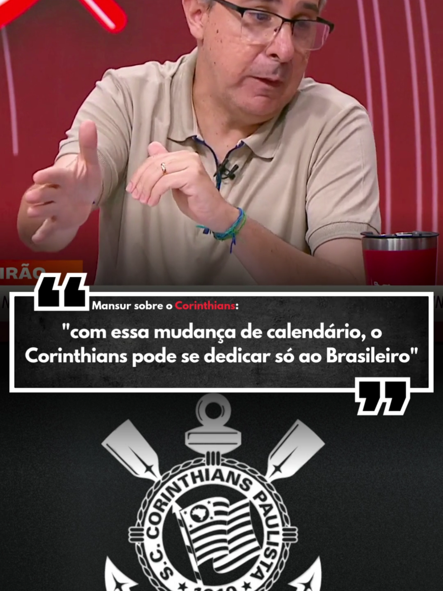 MANSUR FALA SOBRE SITUAÇÃO DO CORINTHIANS NO BRASILEIRÃO #futebol #corinthians #brasileirao