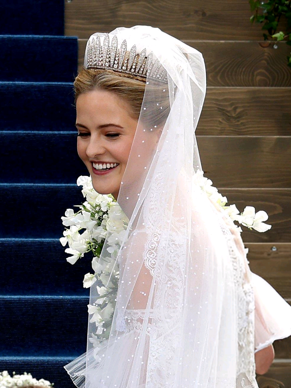 Here comes the Bride! Wedding of Princess Marie Caroline of Liechtenstein and Leopoldo Maduro Vollmer, 30 August 2025 in Vaduz, Liechtenstein. Princess Marie Caroline is the daughter of Hereditary Prince Alois and Hereditary Princess Sophie of Liechtenstein 🇱🇮 #princessmariecaroline #princessmariecarolineofliechtenstein #leopoldomadurovollmer #royalwedding