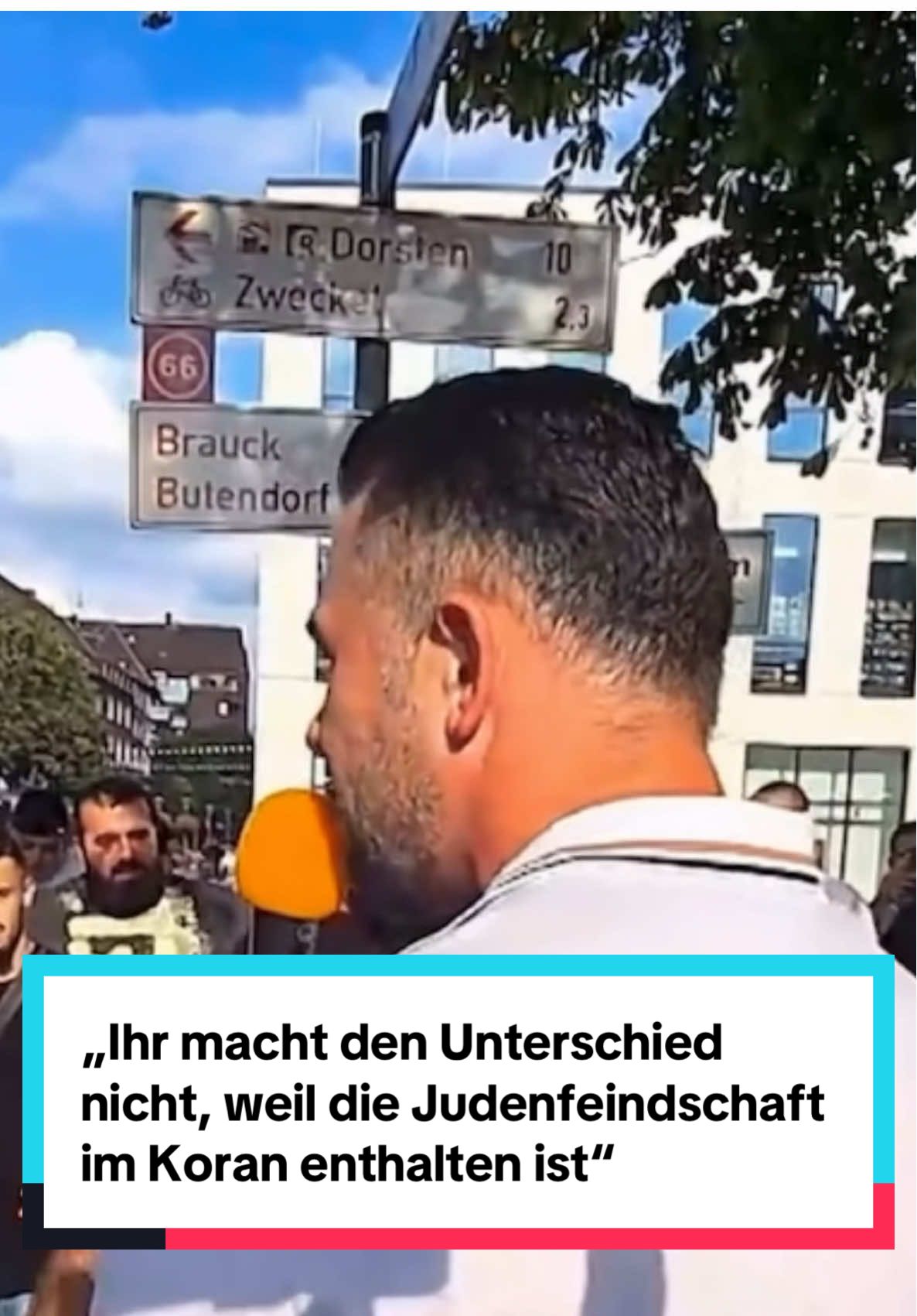 „Ihr macht den Unterschied nicht, weil die Judenfeindschaft im Koran enthalten ist“ #Irfan #irfanpeci #Gladbeck #Islam #Juden 