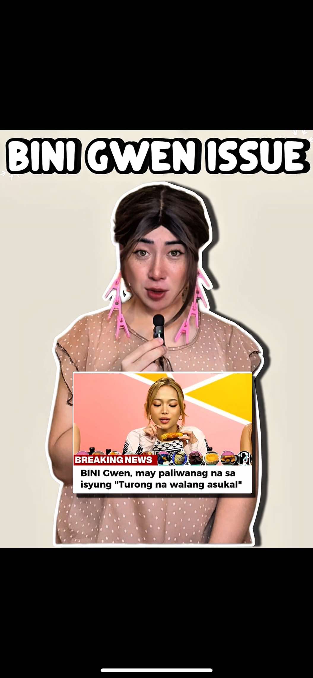 Showbiz News : BINI Gwen, nagsalita na tungkol sa isyung TURON NA WALANG ASUKAL!  #binigwen #binigweninterview #binigwenturonnawalangasukal #binigwenogiediaz #binigwenissue 