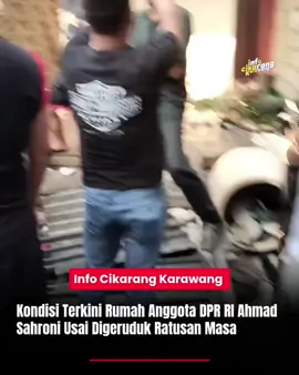 Kondisi Terkini Rumah Anggota DPR RI Ahmad Sahroni Usai Digeruduk Ratusan Masa. Sabtu.(30/8).#jakarta #dprri #demo #jakartakeras #nasdem 