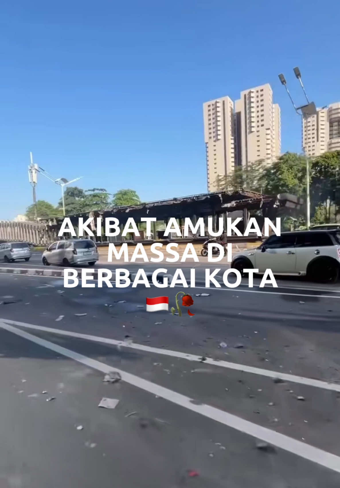 Ketika amarah berubah jadi kerusakan 🇮🇩🥺 Apakah aksi seperti ini masih bisa dibenarkan?