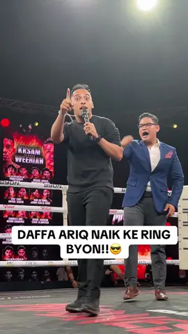DAFFA ARIQ NGAPAIN NIH NAIK KEATAS RING BYON😁 LIVE PAY-PER-VIEW DI VIDIO #byoncombat #byonmadness #byonsports 