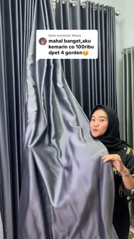 Membalas @Ndaaa yang berkualitas aja ya,🫶🏻🥰#royalgorden #gordenminimalis #gordenjendela #gordenblackoutimport 