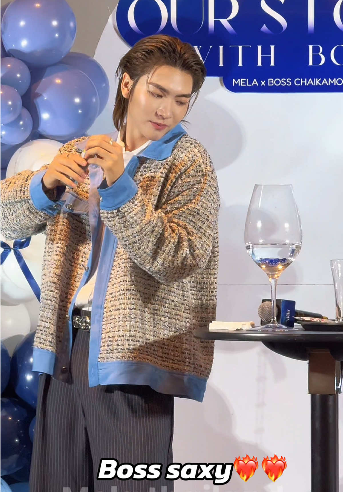กร้าวใจเหลือเกิน!!  #MELAxBOSS #ShawtyBoss #bossckm #Bosschaikamon #melathailand @BOSS.CKM 