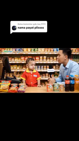 Membalas @gak_tau_11111  Lunas ya kak... Masih kecil udah kerja di Alfamart #alfamart #bayilucu #bayireceh #ai 