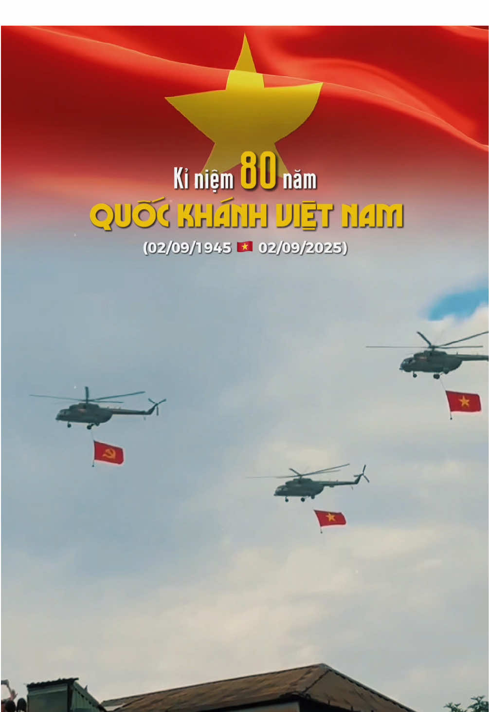 Đã quá Tổ Quốc ơi. Mong 40 năm sau 64 tuổi bà Huyền vẫn còn sức đi xem duyệt binh #RangRoVietNam #quockhanh #80namquockhanh 