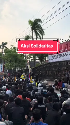 Aksi Solidaritas Sore ini. #dpr #demo #nganjuk #aslinganjuk #nganjuk24jam 