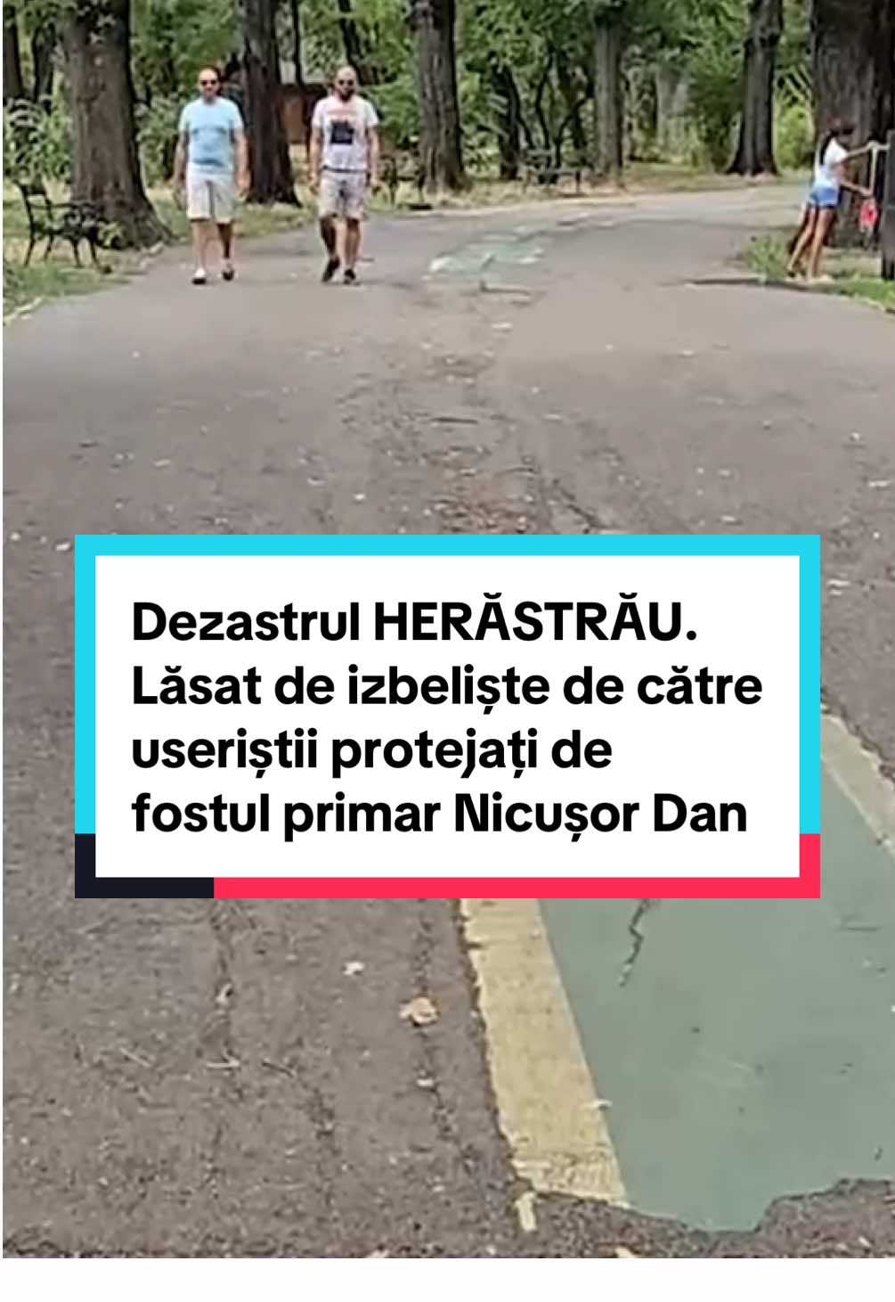 Încă de la începutul primului său mandat, din toamna anului 2020, fostul primar Nicușor Dan nu a dat „doi bani” pe marile parcuri ale Capitalei. Asta în ciuda faptului că a ajuns edil ținând un discurs prin care a „promovat” nevoia de spațiu verde în cel mai mare oraș al țării. Mai mult, Nicușor Dan a dat parcurile și spațiile verzi pe mâna USR, prin viceprimarul de atunci Horia Tomescu, care, la rândul său, a numit-o la ALPAB pe Corina Bega (USR). Rezultatul, după un mandat plin: Parcul Herăstrău, până odinioară o adevărată perlă a Capitalei, a ajuns o ruină! Zilele trecute, Primăria Capitalei a oprit circulația pe o porțiune de pe malul lacului pentru că este surpată! #herastrau #bucuresti #nicusordan #news #gandul 
