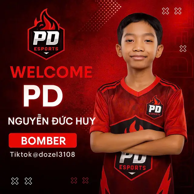 Một chiến binh mới chính thức gia nhập đại gia đình PĐ Esports! 💪 Hãy cùng chào đón và ủng hộ thật nhiều cho Huy trên con đường cùng team chinh phục những đỉnh cao mới nhé! 🚀 👉 Tiktok: @dozel3108 👉 Vị trí: Bomber #pđesp #WelcomeNewMember #freefire #xh 