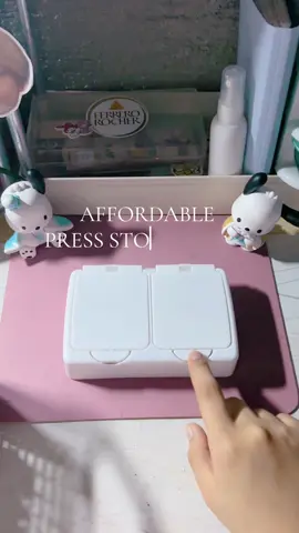 CUTE PRESS STORAGE BOX!!😍💕 #fyppppppppppppppppppppppp #trending #storagebox #organizer