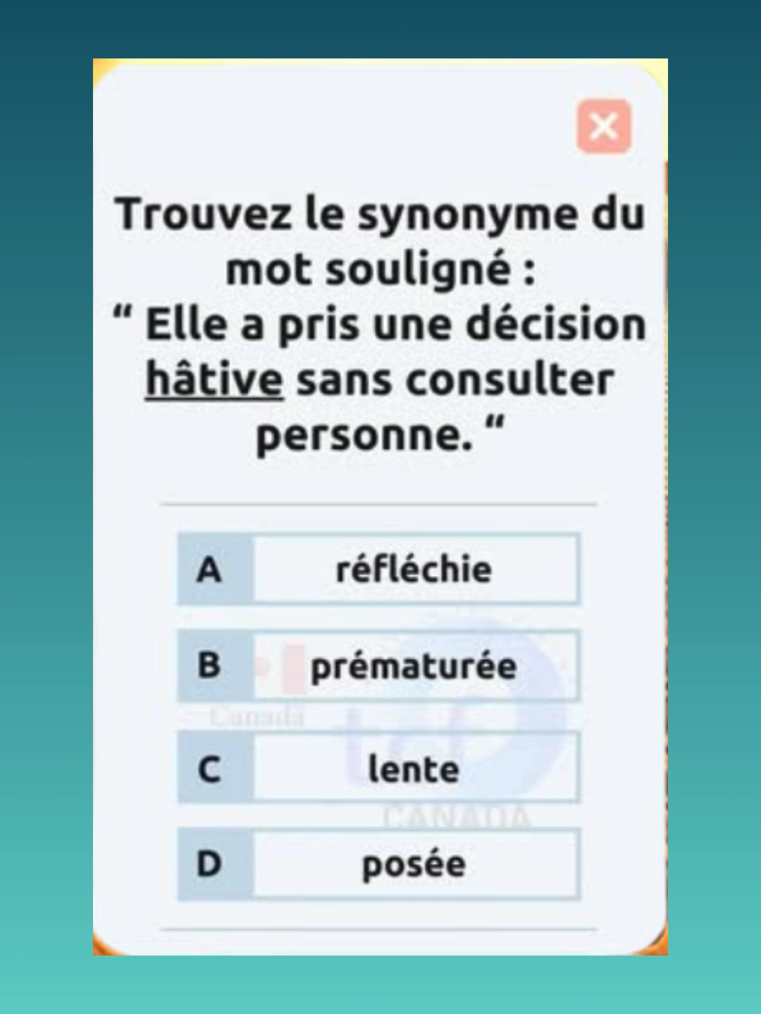 #vocabulairefrançais #fyp #tcfcanada #françaisfacile #tiktokeducation