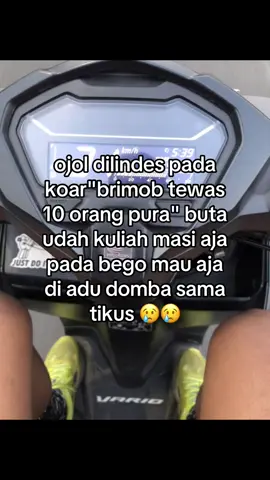 bukan mebela tapi faktanya begitu 😩#keadilan #demo #indonesiagelap 