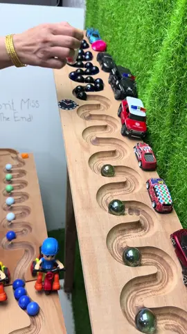 Marble run race on HABA slope (do not miss your End!)##ピタゴラスイッチ #marblerace #luxurious #asmr #viral 