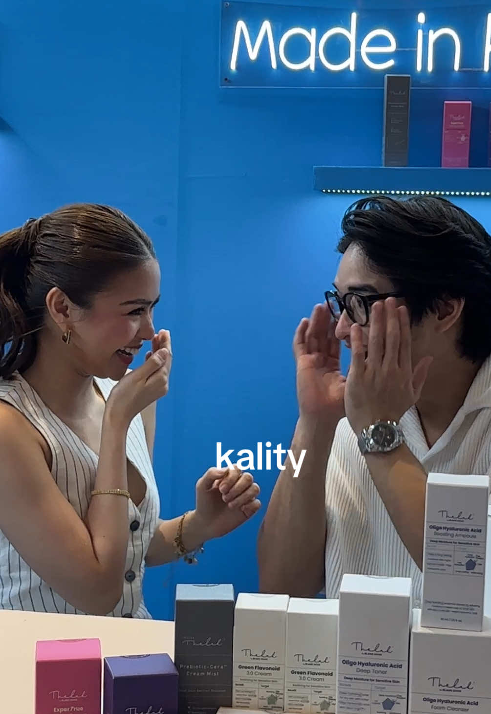 Itung dalawang itoooo #BeautyCon2025 #LanceBrey #AubreyCaraan #LanceCarr #fyp 
