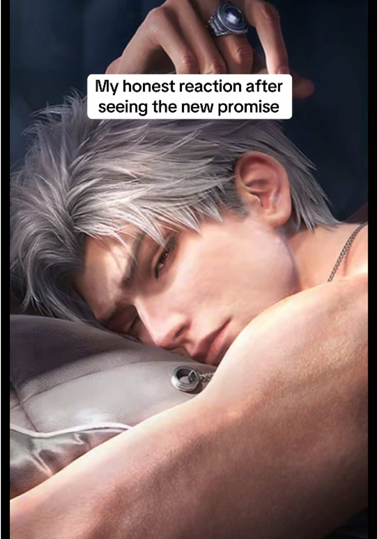 I finally can put this draft I’ve had eversince I stayed in the hotel for Gamescom to good use because this was my reaction when I saw Sylus’s new promise. Sleepy baby dragon my heart can’t handle it 🥹 I also have a serious breakdown of its symbolism amongst my new videos if you’d like to check it out! #loveanddeepspace #loveanddeepspacesylus #sylusloveanddeepspace 