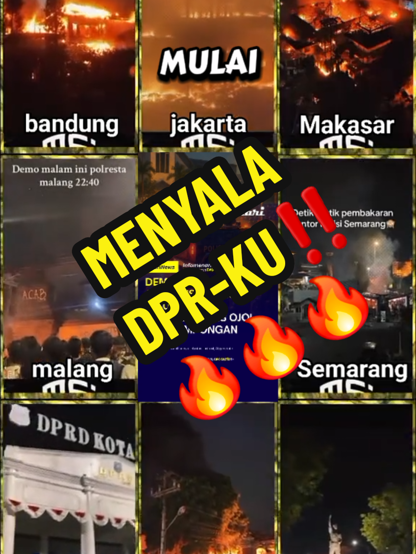 RANGKUMAN PERISTIWA AKSI DEMO DI BERBAGAI MACAM DAERAH DI INDONESIA🇮🇩 TGL.28-29 AGUSTUS 2025 ‼️ #beritahariini #beritaterkini #beritaviral #demo #bubarkandpr 
