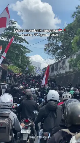 Semoga lekas pulih Indonesiaku 🙏🏻 . Video : @diLa_Chandra 🍭  #jember24jam #explorejember #fyp #fypシ゚ #jember 